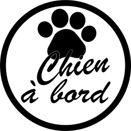 Autocollant Chien à bord